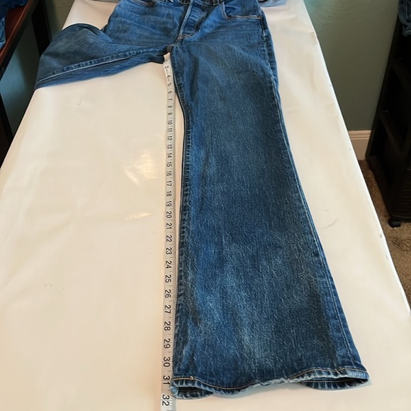 Levi’s Premium Denim Ribcage Boot High Rise Size 25 - Picture 7 of 16